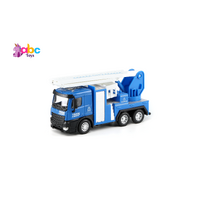 Blue Pull-Back Rescue Truck