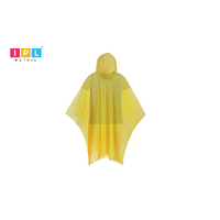 Emergency Rain Poncho - Yellow