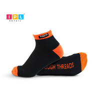 Men's Bamboo Ankle Socks Orange