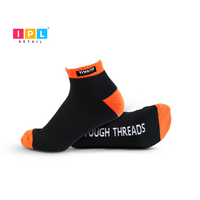 Men's Cotton Ankle Socks Orange