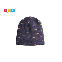 Blue Pixel Beanie