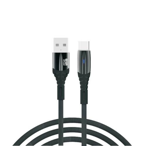 USB-A to Type-C Braided Cable 3A Fast Charge & Sync – 3 Meter