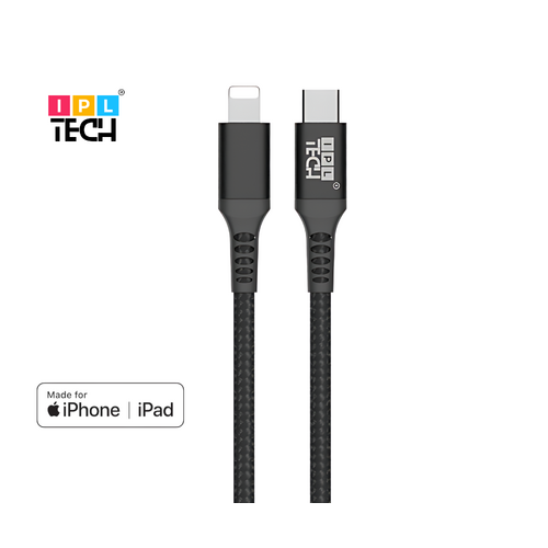 1.5M MFi Braided Cable Type C to Lightning 3A