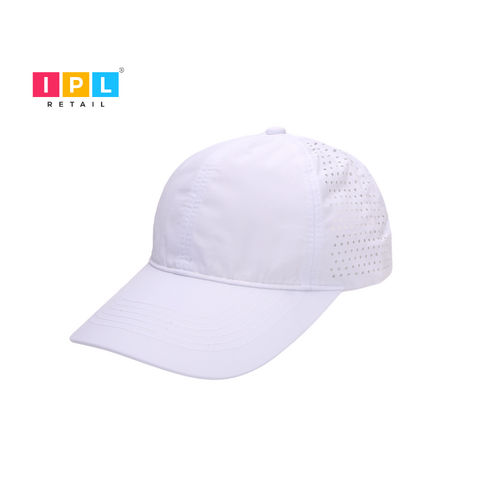 White Performance Cap