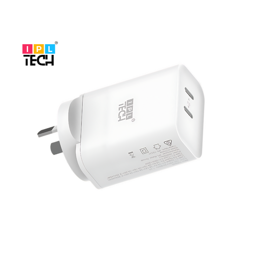 Dual Type-C 45w Fast Wall Charger