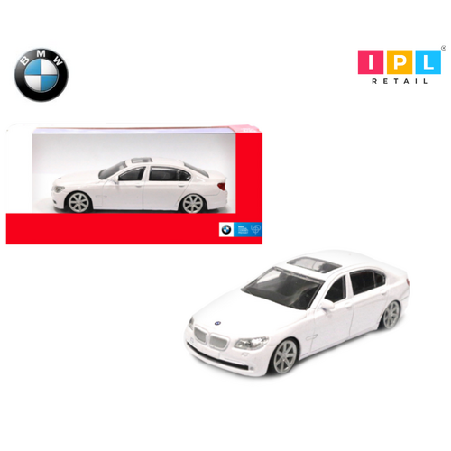 Mini White Bmw 7 Series Car Toy 1:43