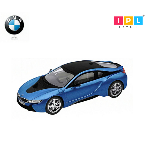 Mini Blue Bmw I8 Car Toy - 1:43