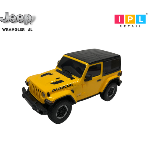 Off-Road Icon Miniaturized: The 1:24 Jeep Wrangler JL Model - Adventure in Every Detail!