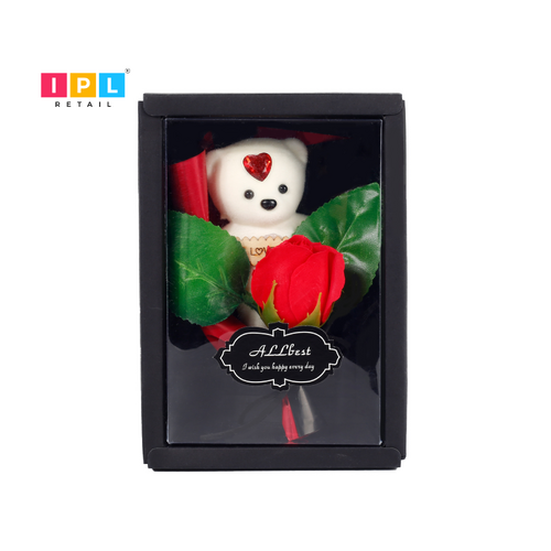 Hug and Rose: A Teddy Bear Gift to Remember