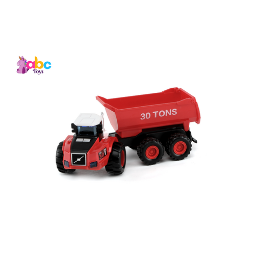 Red Farmer Dump Truck