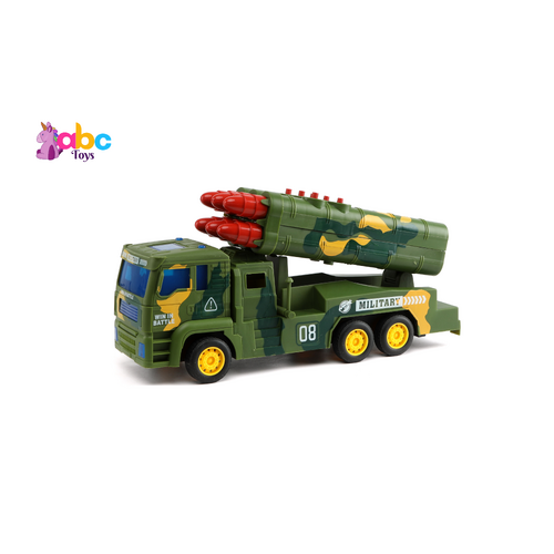 Military Green Missile Truck