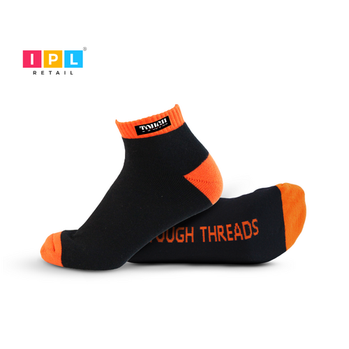 Men's Bamboo Ankle Socks Orange