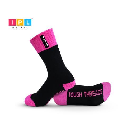 Women's Bamboo Calf Socks Pink