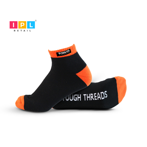 Men's Cotton Ankle Socks Orange