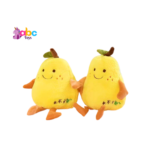 Sweetie Yellow Pear Fruit Cushion Toy