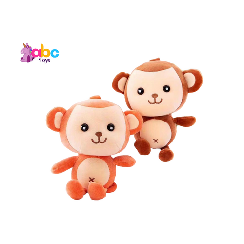 Tickles  Soft  Smiling Muffler Monkey Toy