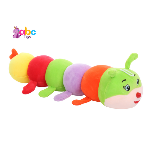 Soft & Cute Multicolor Caterpillar With a Big Head