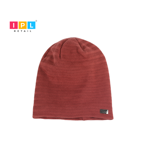 Velvet Vogue: Red Beanie